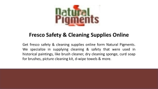 Fresco Safety & Cleaning Supplies Online