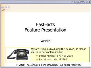 FastFacts Feature Presentation