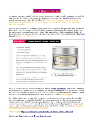 Puri Royal Derma