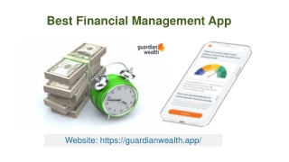 Secure Your Future | With The Best Financial Management App | GuardianWealth