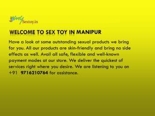 Sex Toys in Manipur