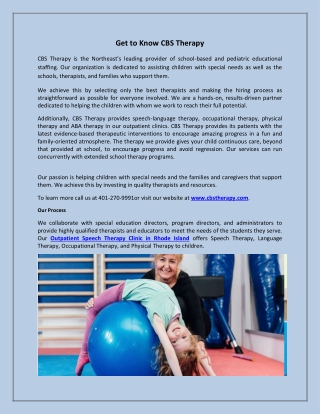 Occupational Therapy Jobs