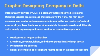 Graphic Designing Company in Delhi