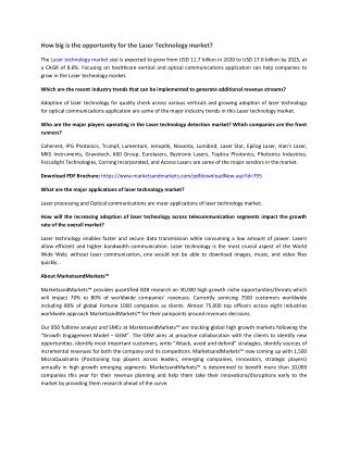 Laser Technology Market