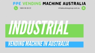 Industrial Vending Machine