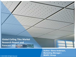 Ceiling Tiles Market PDF:Upcoming Trends, Demand, Regional Analysis and Forecast