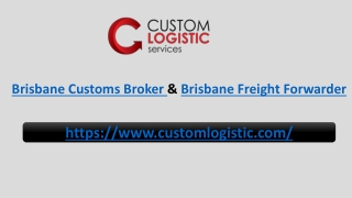 Hire Brisbane  Freight Forwarder
