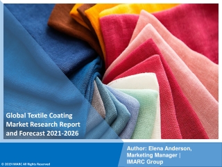 Textile Coating Market PDF: Upcoming Trends, Demand, Regional Analysis 2021-2026