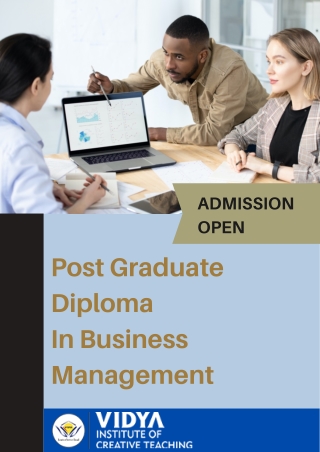 Post Graduate Diploma in Business Management from Ghaziabad.