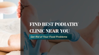 Find Best Podiatry Clinic Near You in Jacksonville, FL