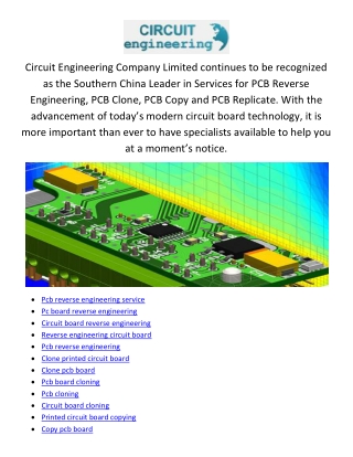 Printed circuit board copying