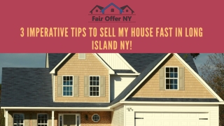 Sell My House Fast In Long Island | Fair Offer NY