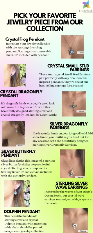PICK YOUR FAVORITE PIECE FROM OUR JEWELRY COLLECTION