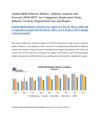 Global OKR Software Market