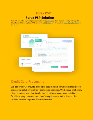 Forex PSP Solution