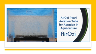 AirOxi Pearl Aeration Tube for Aeration in Aquaculture-AirOxi Tube