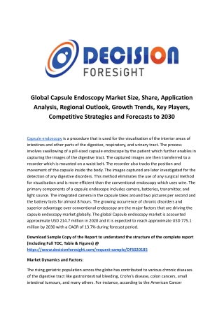 Global Capsule Endoscopy Market.docx