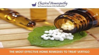 The Most Effective Home Remedies to Treat Vertigo