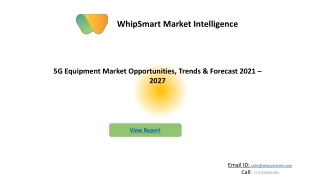 PPT_5G Equipment Market