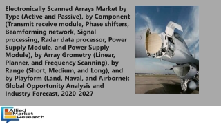 Electronically Scanned Arrays Market