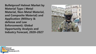 Bulletproof Helmet Market