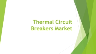 Thermal Circuit Breakers
