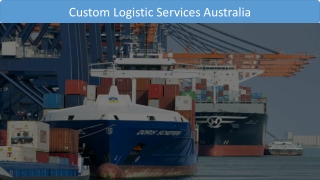 Hire Logistics and Freight Companies in Australia