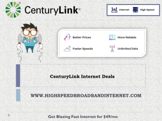 CenturyLink Internet Deals