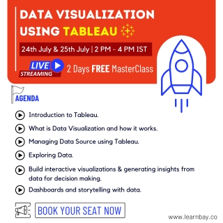 Data Visualization using Tableau