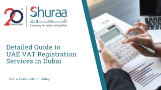 VAT Registration Services in Dubai