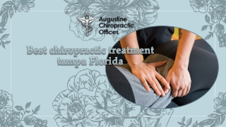 Best Chiropractic Treatment Tampa Florida