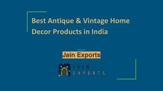 Best Antique & Vintage Home Decor Products in India