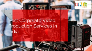 corporate video production services