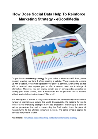How Does Social Data Help To Reinforce Marketing Strategy - eGoodMedia