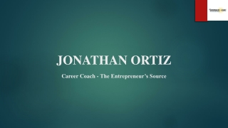 Career Ownership Coach in San Francisco - Jonathan Ortiz, TES