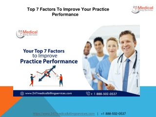 Top 7 Factors To Improve Your Practice Performance