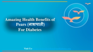 Top 7 Benefits of Pears For Diabetes