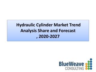 Hydraulic Cylinder Market forecast period of 2021-2027