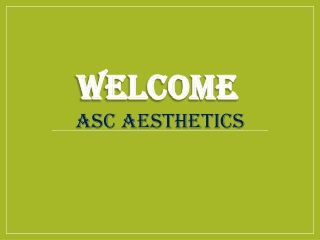 Best Aesthethic Clinic in Rochford