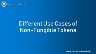 Different Use Cases of NFT