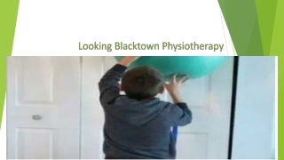 Looking Blacktown Physiotherapy