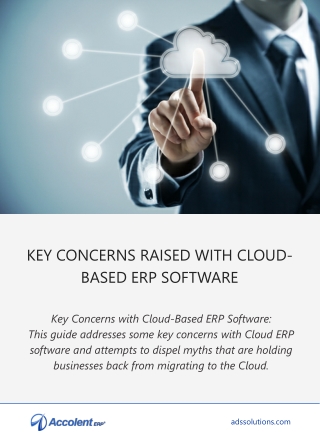 cloud based erp solutions for small business in USA