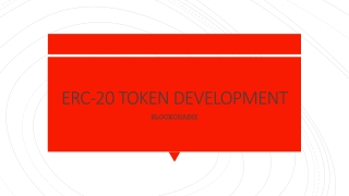 ERC20 Token Development Company
