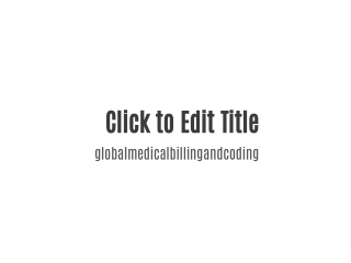 Global Medical Billing & Coding