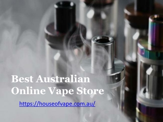 Best Australian Online Vape Store
