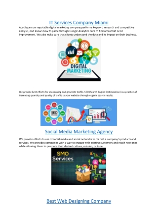 IT Services Company Miami