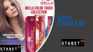 color touch 9 86