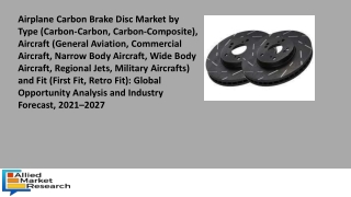 Airplane Carbon Brake Disc Market