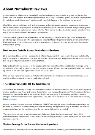 What NOT to Do in the nutraburst vitamin Industry