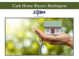 Cash Home Buyers Burlington